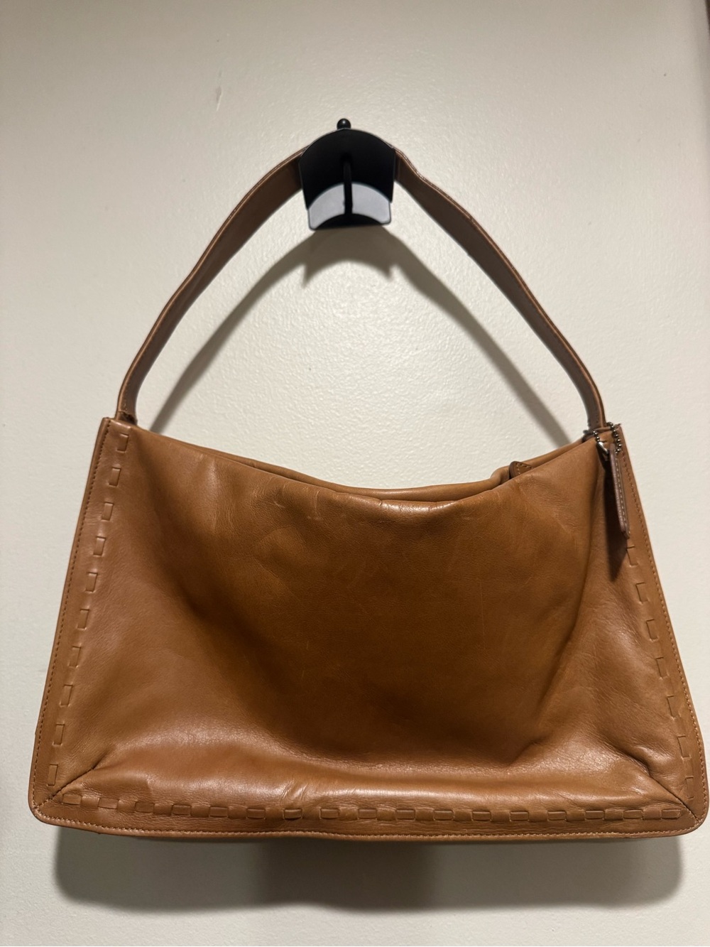 Coach Vintage Whipstitch Hobo Shoulder Bag
